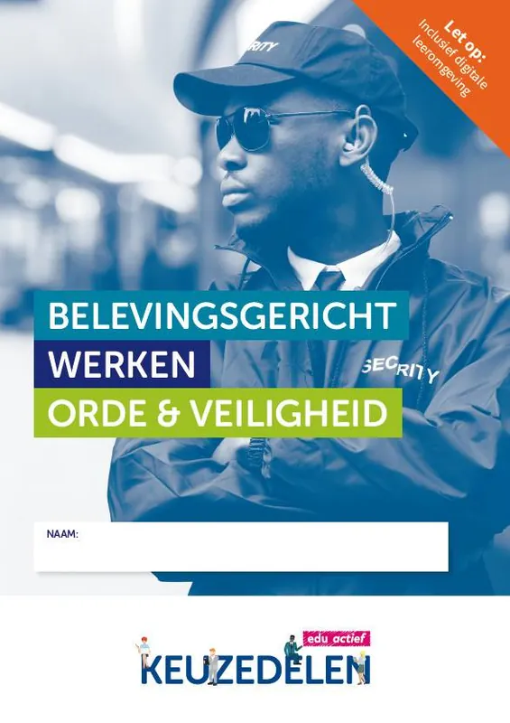 Belevingsgericht werken orde & veiligheid / Druk 1 Veilige Betaling