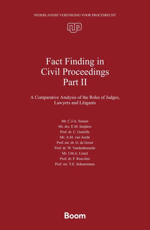 Direct Beschikbaar Fact Finding in Civil Proceedings Part II / 1st Edition
