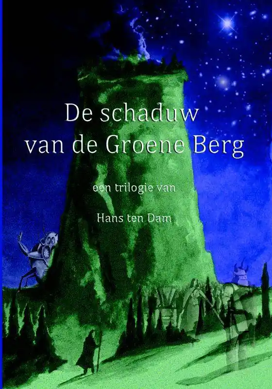 De schaduw van de groene berg / Druk 1 Rechtstreeks Van De Fabrikant