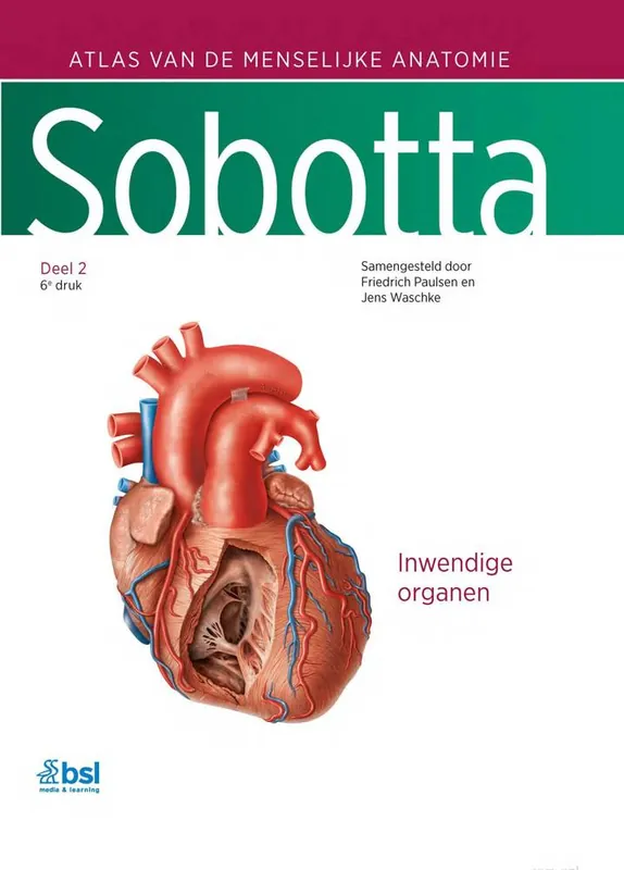 Sobotta 2 Inwendige organen / Druk 6 Beste Prijs