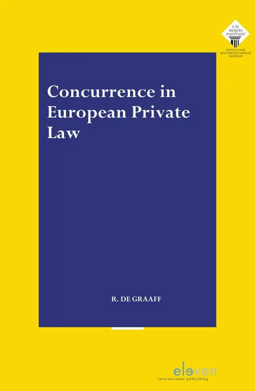 Concurrence in European Private Law / 1st Edition Merkproduct