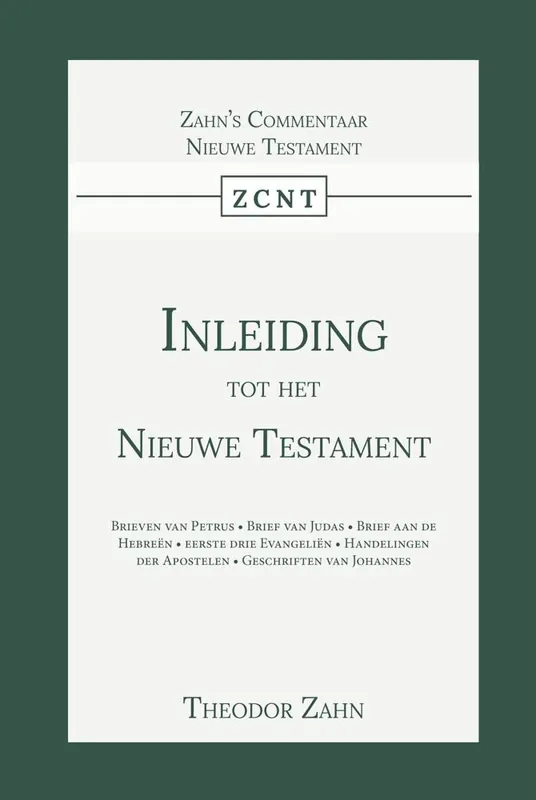 Inleiding tot het nieuwe testament / Druk 1 Gratis Retour