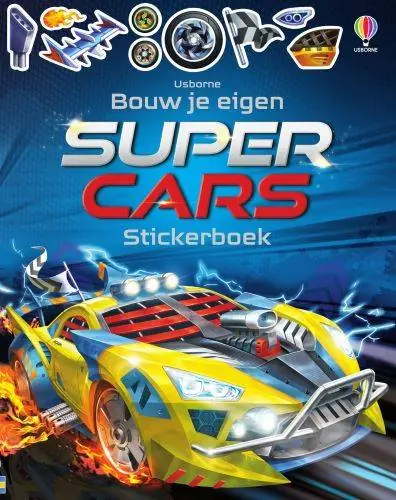 Lage Prijs Supercars stickerboek / Druk 1