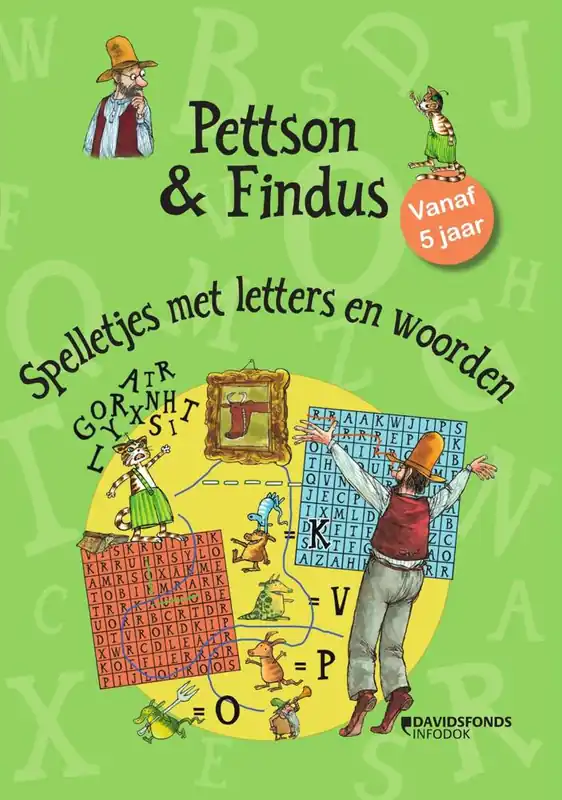 Flitsaanbieding Pettson en Findus: letters en woorden / Druk 1