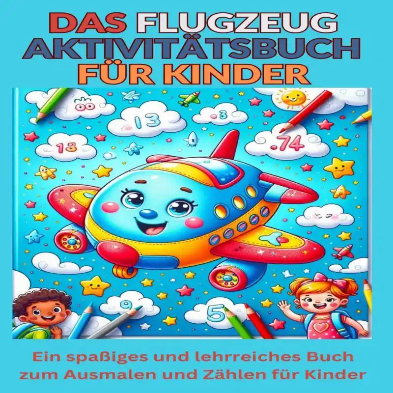 Das Flugzeug Aktivitätsbuch für Kinder / 1 Edition Merkproduct