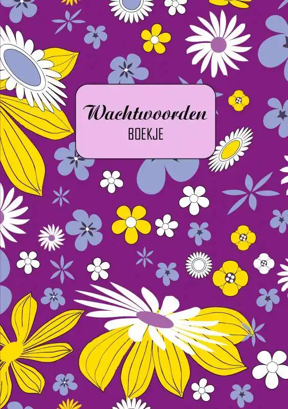 Wachtwoordenboekje / Druk 2 Beperkt Aanbod