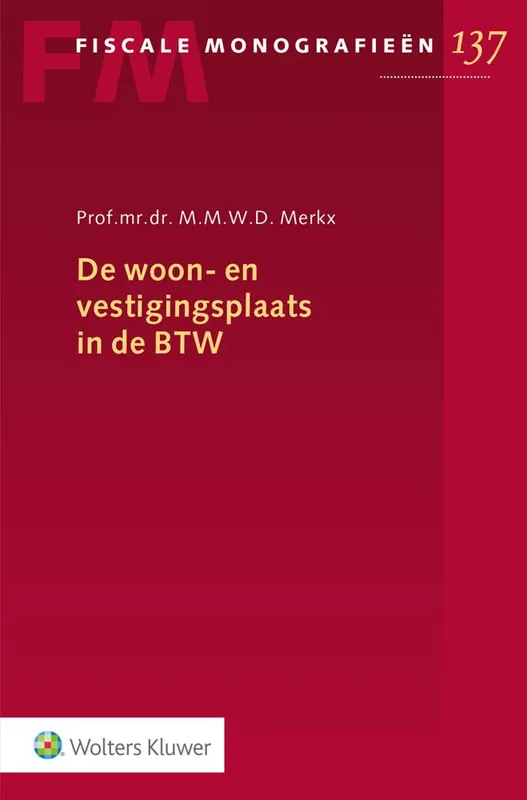 De woon- en vestigingsplaats in de BTW / Druk 2 Superprijs