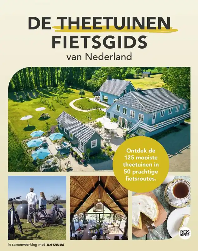 De theetuinen fietsgids van Nederland / Druk 1 Goedkoop