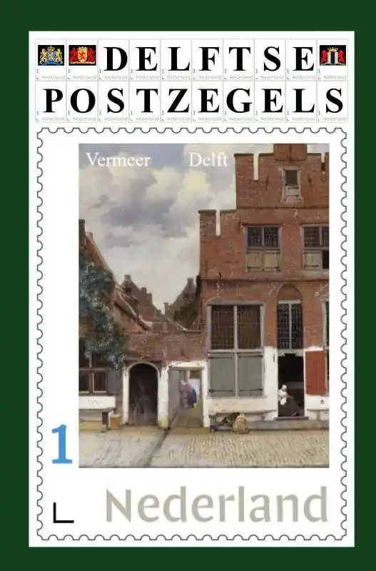 Delftse Postzegels / Druk 1 Rechtstreeks Van De Fabrikant
