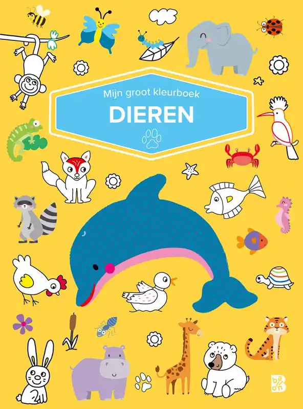 Dagaanbieding Mijn groot kleurboek dieren / Druk 1