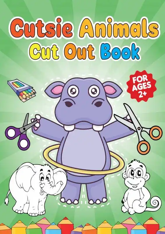 Betrouwbaar Cutsie Animals - Cut out book / 1st Edition