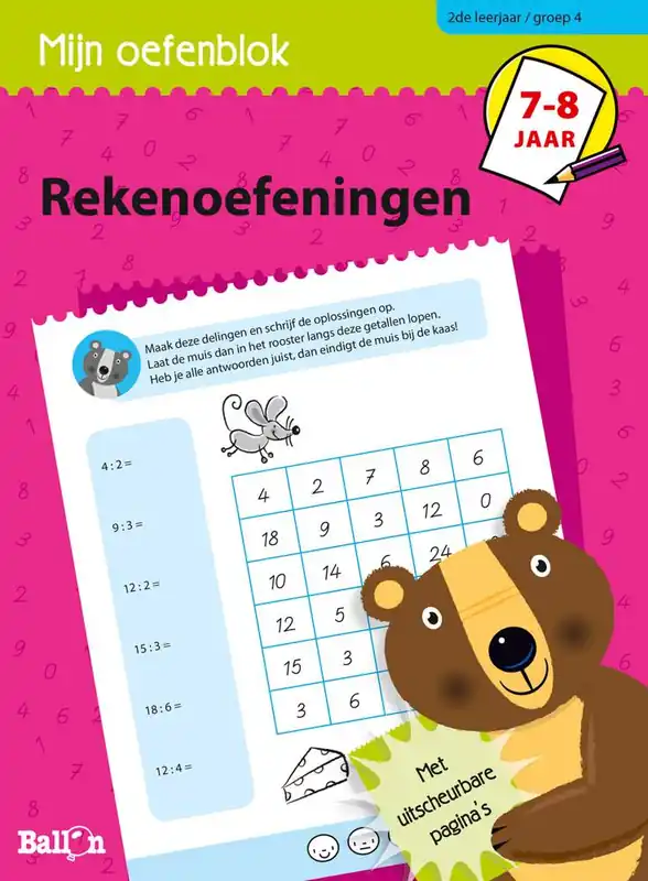Seizoensaanbieding Rekenoefeningen 7-8 jaar / Druk 1