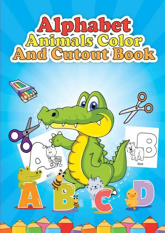 Exclusieve Aanbieding Alphabet dieren Color and cutout / 1st Edition