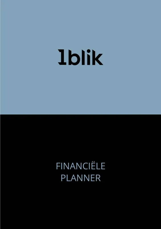 Aanbieding 1blik Financiële planner / Druk 1