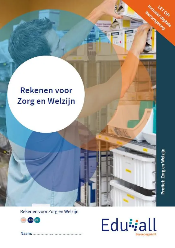 Laatste Kans Rekenen voor Zorg en Welzijn | combipakket / Druk 1