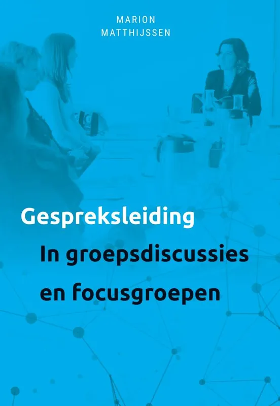 Gespreksleiding in groepsgesprekken en focusgroepen / Druk 1 Nu Kopen