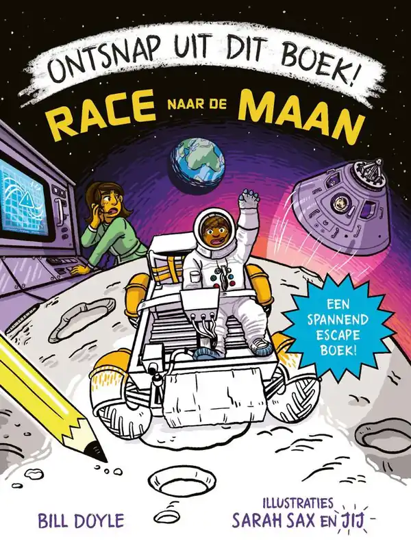 Ontsnap uit dit boek - Race naar de maan / Druk 1 Koopje