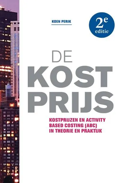De kostprijs / Druk 2 Betrouwbaar