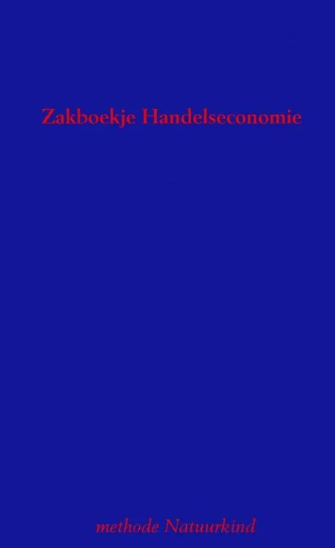 Zakboekje Handelseconomie / Druk 1 Seizoensaanbieding
